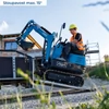 Kép 4/23 - Scheppach EXC 815 mini forgó kotrógép
