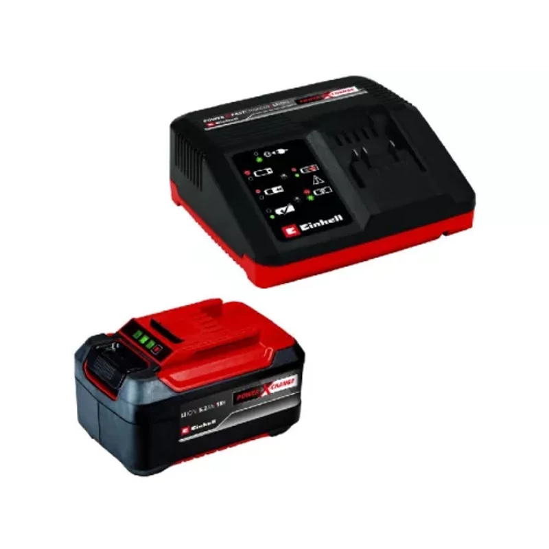 Einhell 5,2 Ah 18V Power X-Change & 4A Fastcharger Starter-Kit akku+töltő