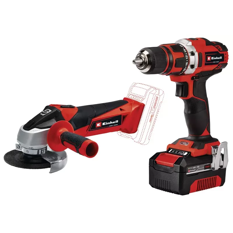 Einhell TE-TK 18/2 Li Kit (CD+AG) akkus szerszámgép szett