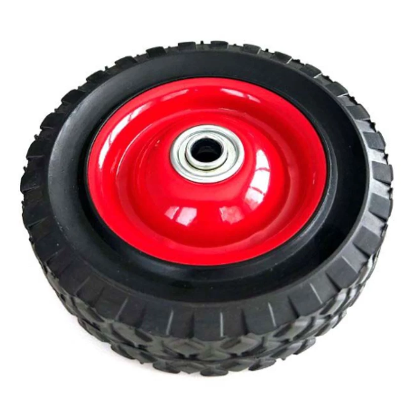 FŰNYÍRÓKERÉK 150 mm UNIVERZÁLIS FÉM CSAPÁGGYAL GUMIKÖPENNYEL EVEREST