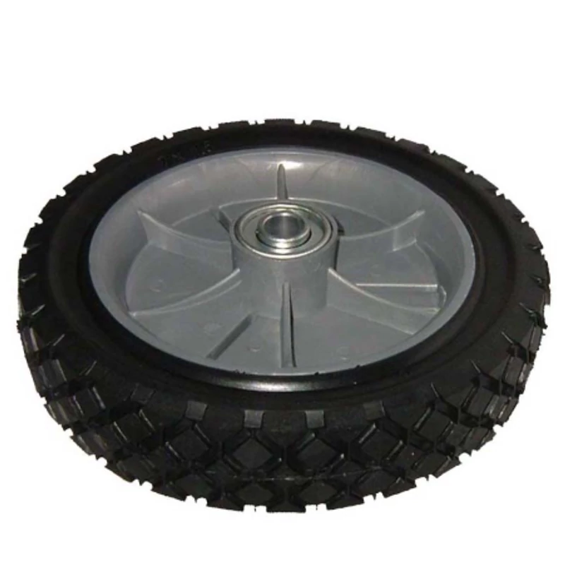 FŰNYÍRÓKERÉK 150 mm UNIVERZÁLIS MŰANYAG CSAPÁGYAZÁSSAL GUMIKÖPENNYEL EVEREST