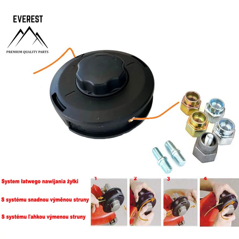 DAMILFEJ FÉLAUTOMATA 130mm  6 féle adapterrel