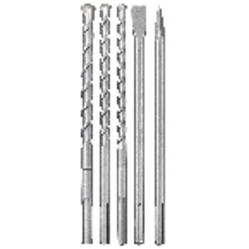 5 db-os SDS-Max Fúró,-véső szett bontókalapács tartozék