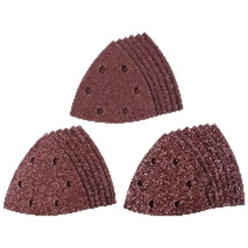 Tépőzáras deltacsiszolópapír 93 mm, 20 db deltacsiszoló tartozék