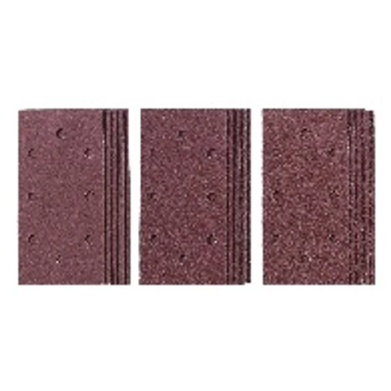 15 db-os tépőzáras csiszolópapír 187x93 rezgőcsiszoló tartozék