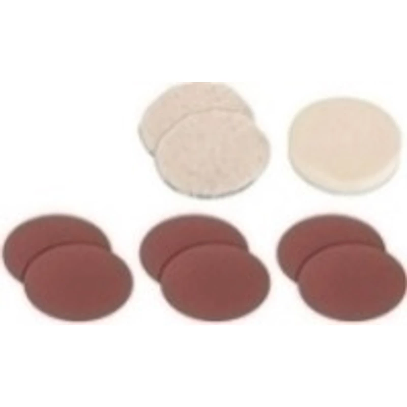 Polírozó kiegészítő készlet, 9 db-os polírozó tartozék