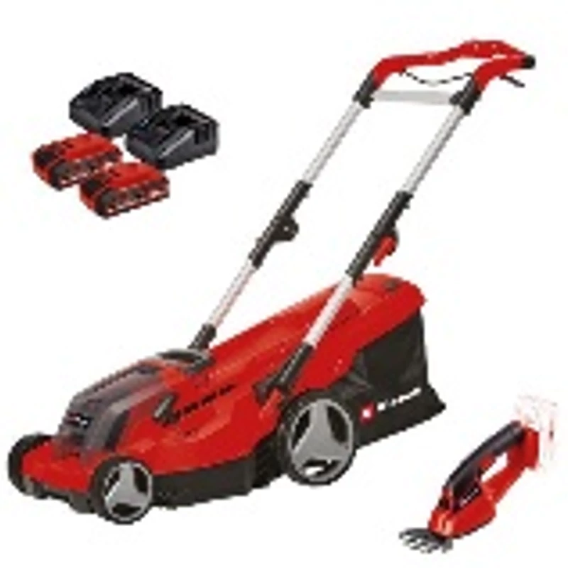 Einhell GE-CM 36/37 Li Set (2x3,0Ah) akkus fűnyíró szett