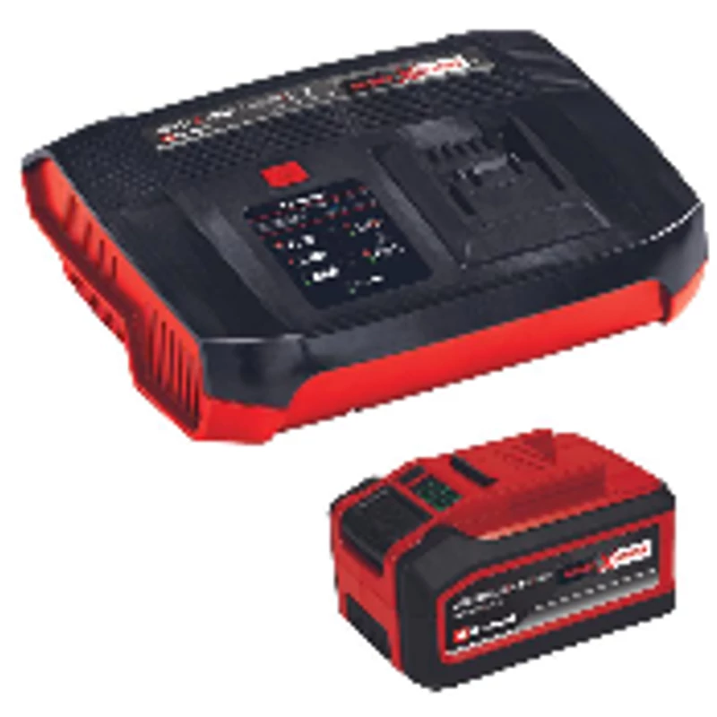 Einhell 4-6 Ah 18V Power X-Change & 6A Boostcharger Starter-Kit akku+töltő