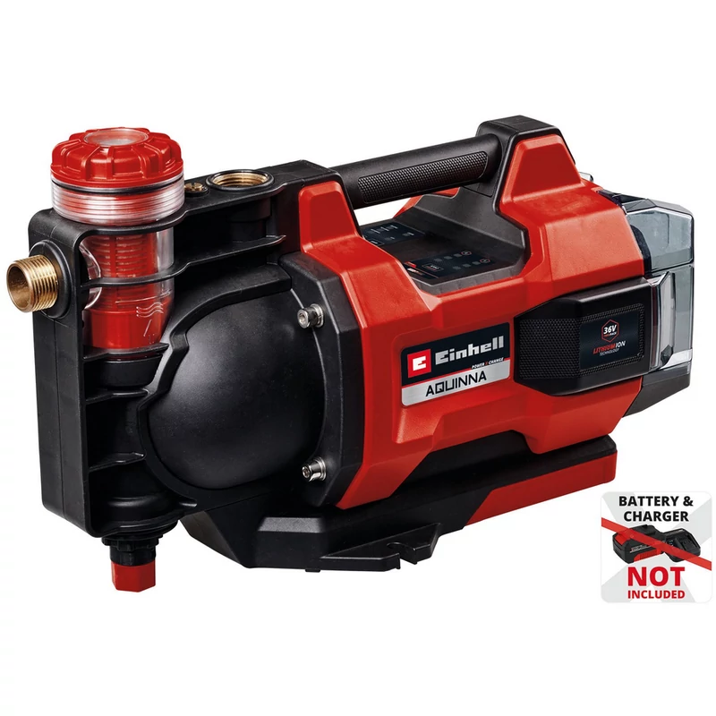 Einhell AQUINNA 36/35 F LED AUTOMATIC - Solo automata akkus kerti szivattyú Einhell AQUINNA 36/35 F LED AUTOMATIC - Solo automata akkus kerti szivattyú