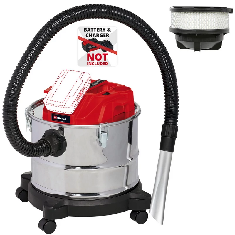 Einhell TE-AV 18/15 Li C - Solo akkus hamuporszívó
