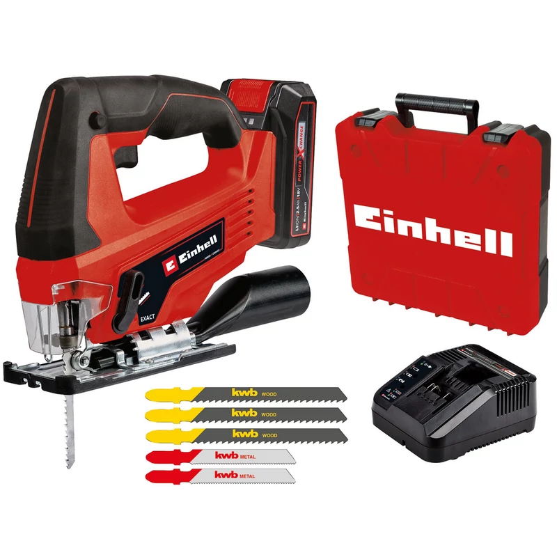 Einhell TC-JS 18 Li (1x2,5 Ah) akkus dekopírfűrész