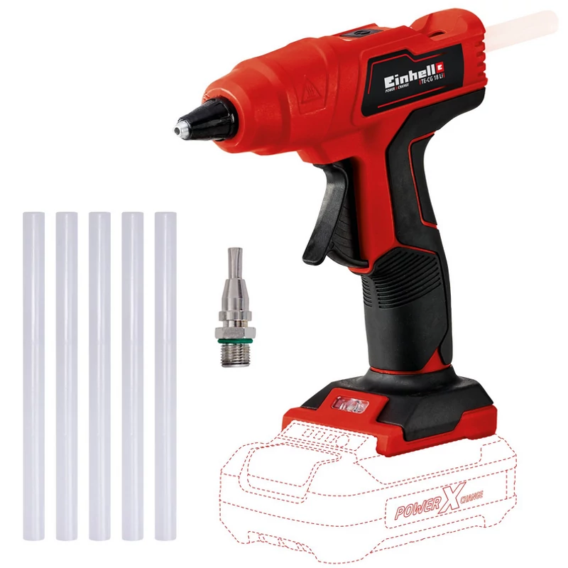 Einhell TE-CG 18 Li - Solo akkus ragasztópisztoly