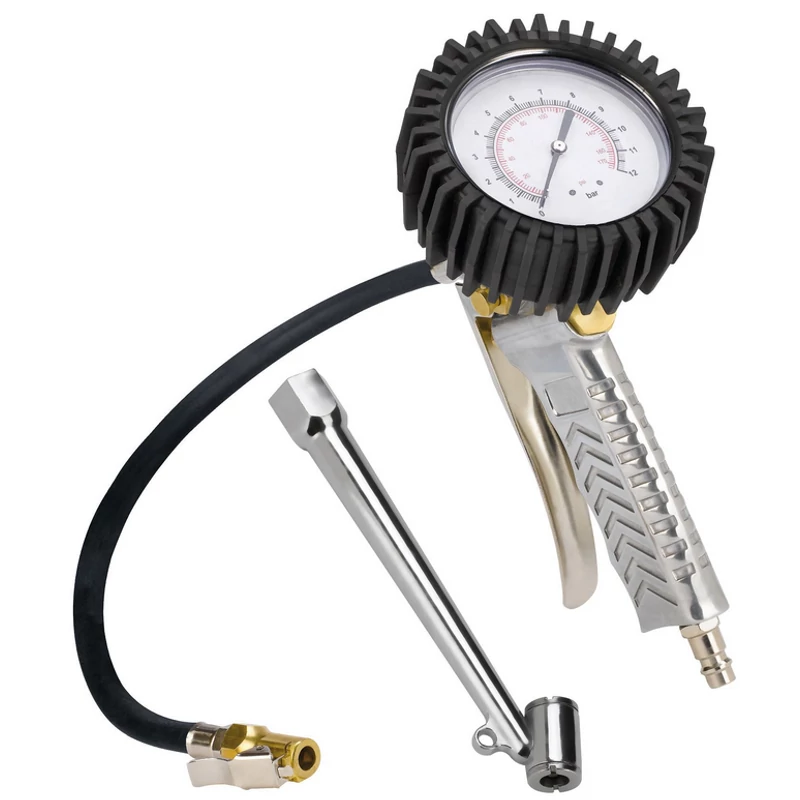 Keréknyomásmérő, profi kompresszor tartozék