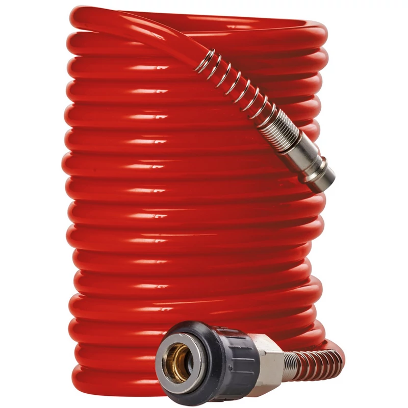 Spiráltömlő, 4m kompresszor tartozék