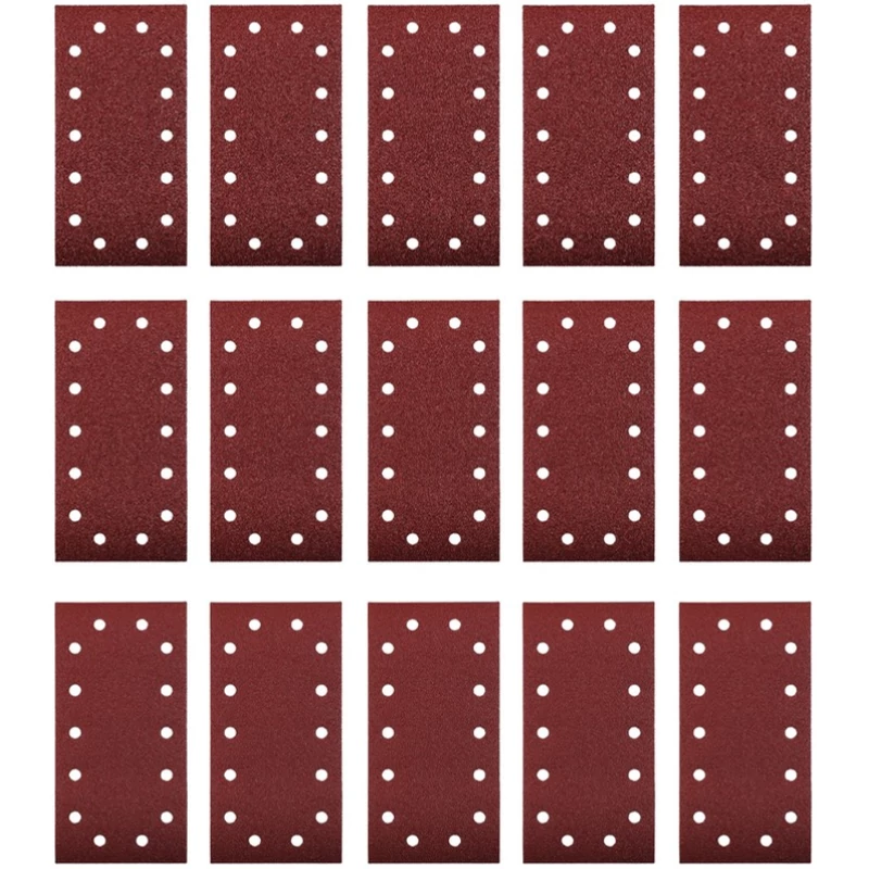 Tépőzáras csiszoló papír szett 230x115mm, 15db (P40,P80,P120) KWB by Einhell tartozék