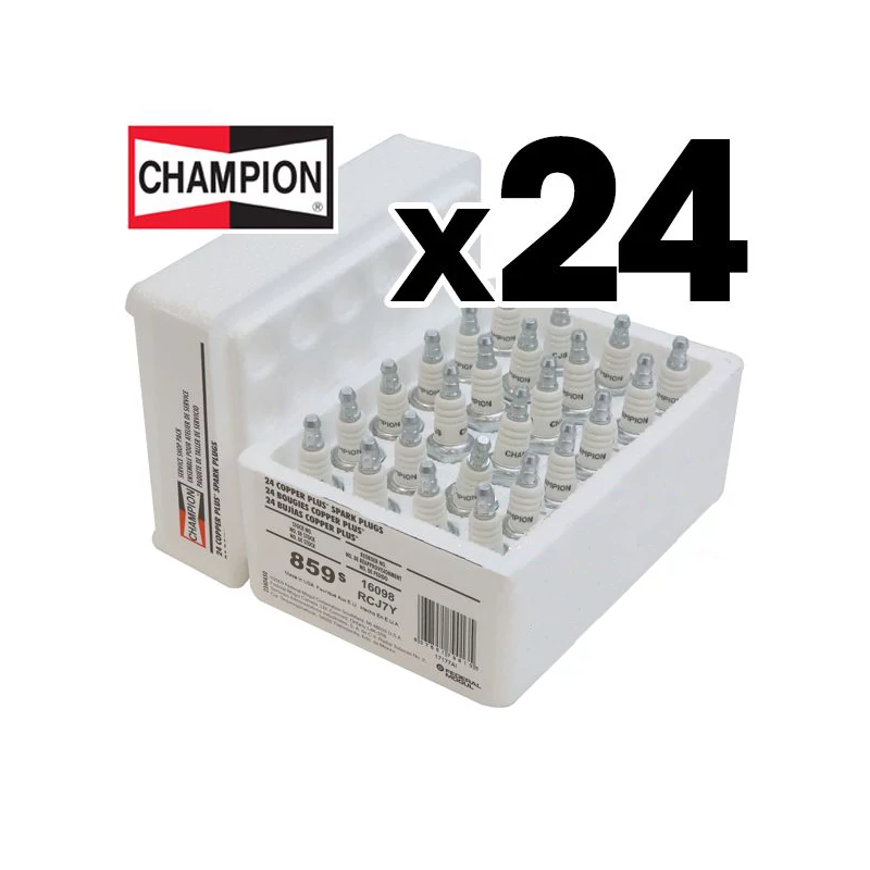 GYÚJTÓGYERTYA CHAMPION RCJ7Y/W24 Z REZYSTORAL NAGY MENET FŰKASZA LÁNCLÁNCFŰRÉSZ