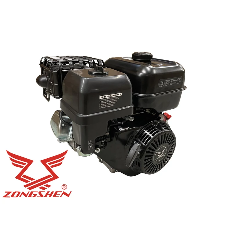 MOTOR ZONGSHEN GB270 272cc 9,0  VíZSZINTES TENGELY