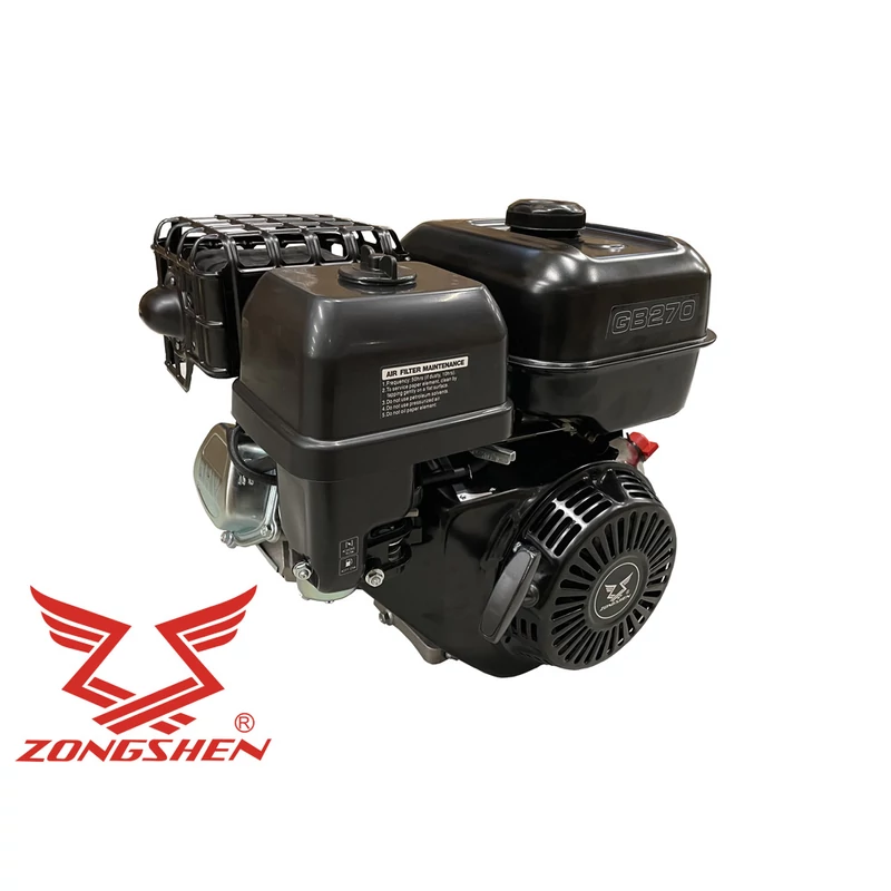 MOTOR ZONGSHEN GB270 272cc 9,0 25,4 mm VíZSZINTES TENGELY