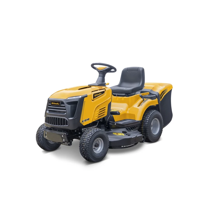 Riwall PRO RLT 92 HRD fűnyíró traktor hidrosztatikus váltóval és hátsó kidobással, 92 cm