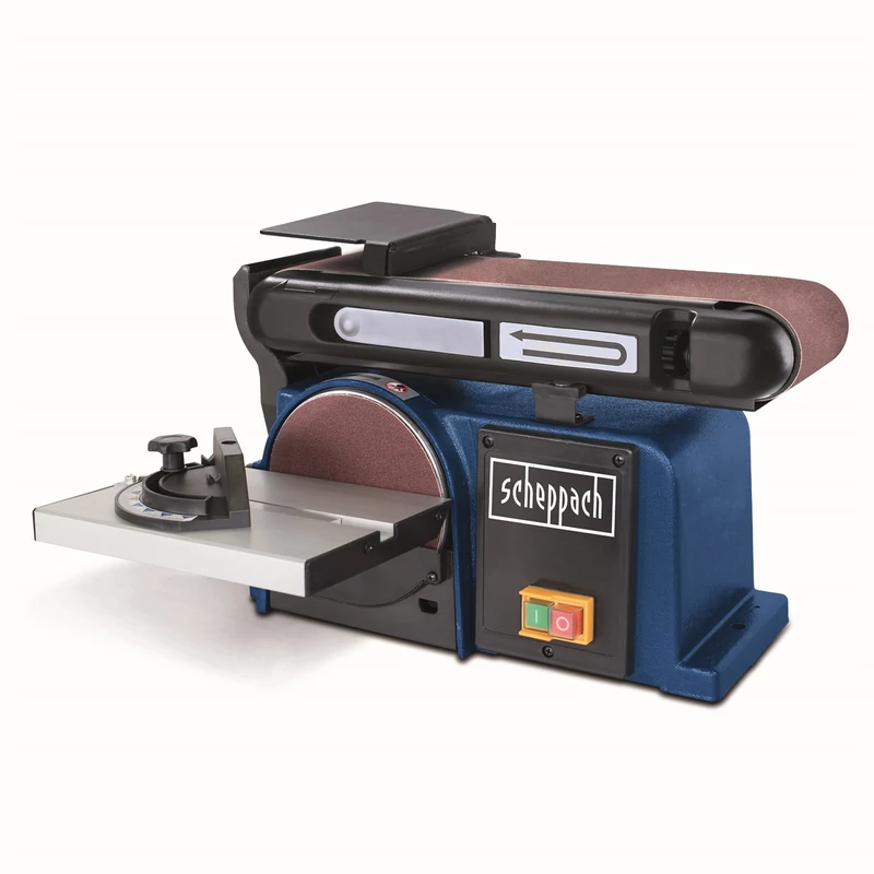 Scheppach BTS 800 - multifunkciós szalag és homlokcsiszoló