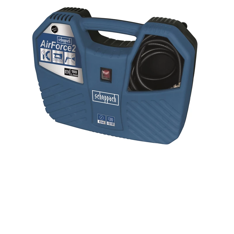 Scheppach Air Force 2 - olajmentes táskakompresszor