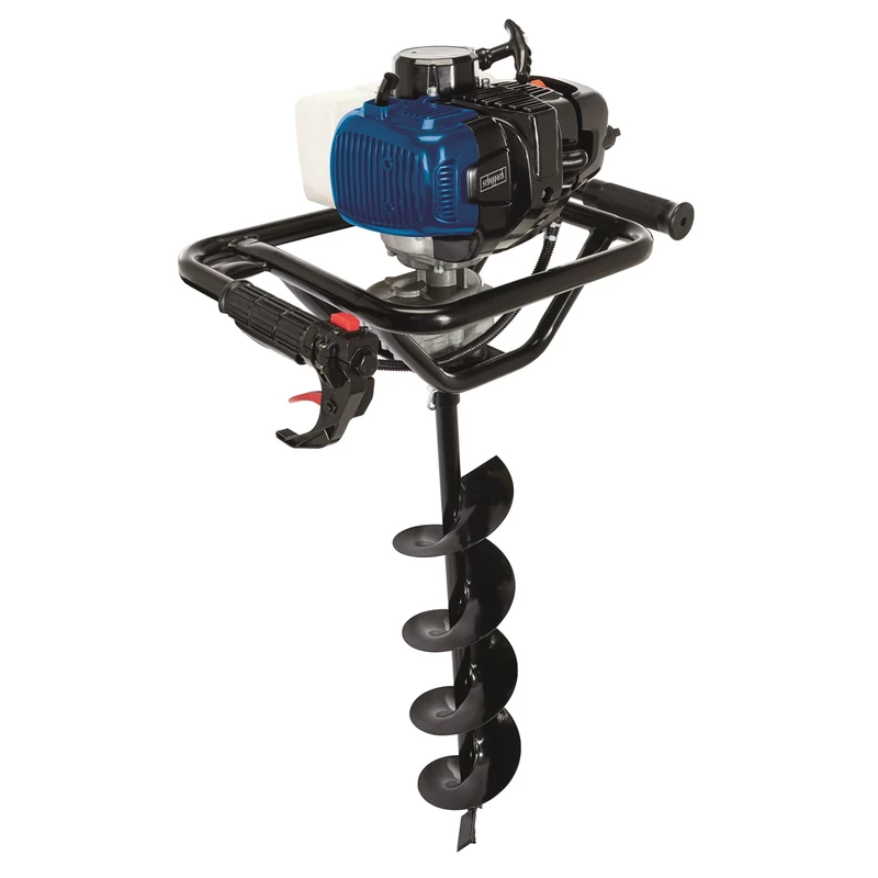 Scheppach EB 2000 benzinmotoros földfúró, 3 fúrószárral