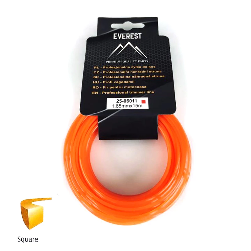 DAMIL NÉGYSZÖG 1,65mm 15M EVEREST