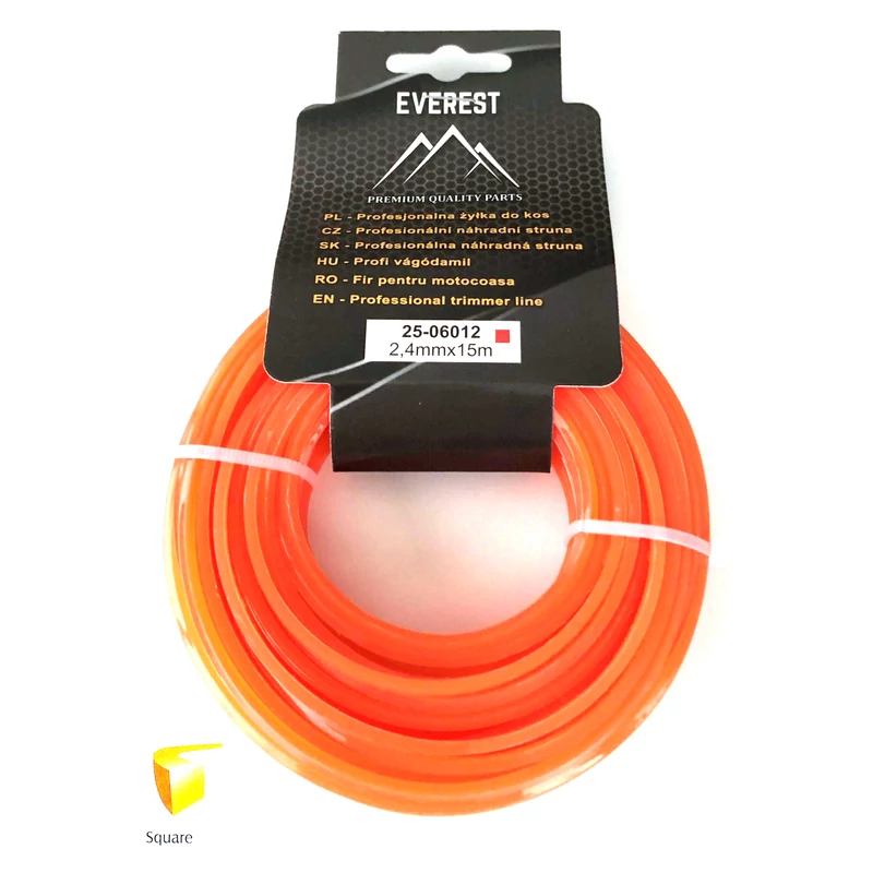 DAMIL NÉGYSZÖG 2,4mm 15M EVEREST