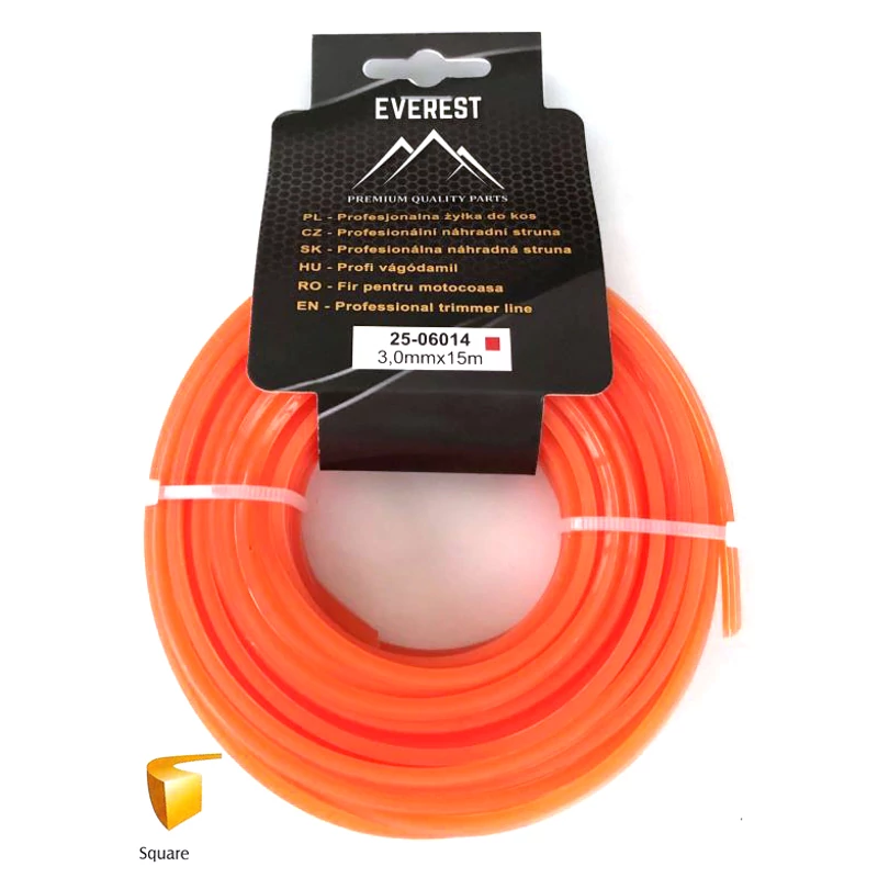 DAMIL NÉGYSZÖG 3,0mm 15M EVEREST