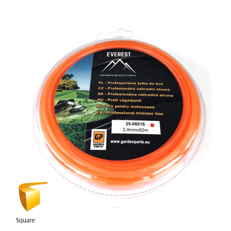 DAMIL NÉGYSZÖG 2,4mm 82M EVEREST