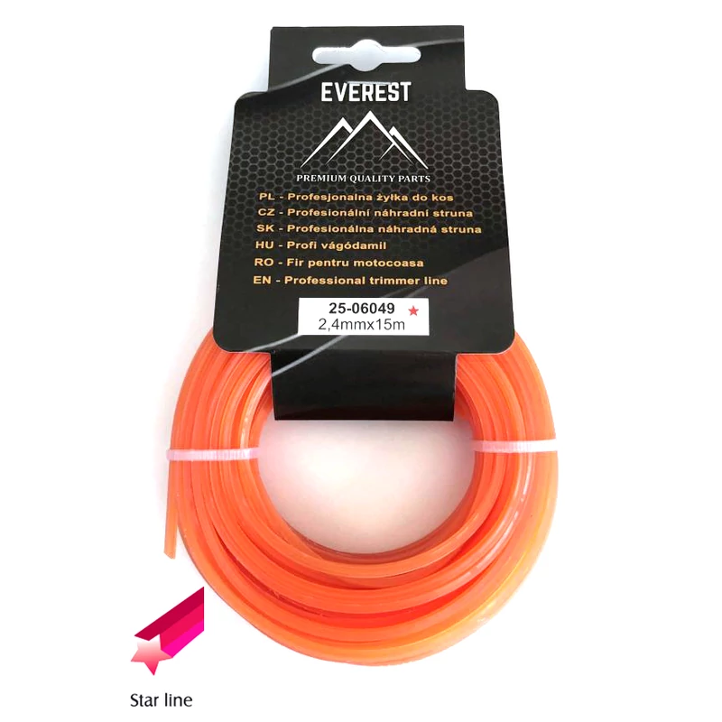 DAMIL CSILLAG 2,4mm 15M EVEREST
