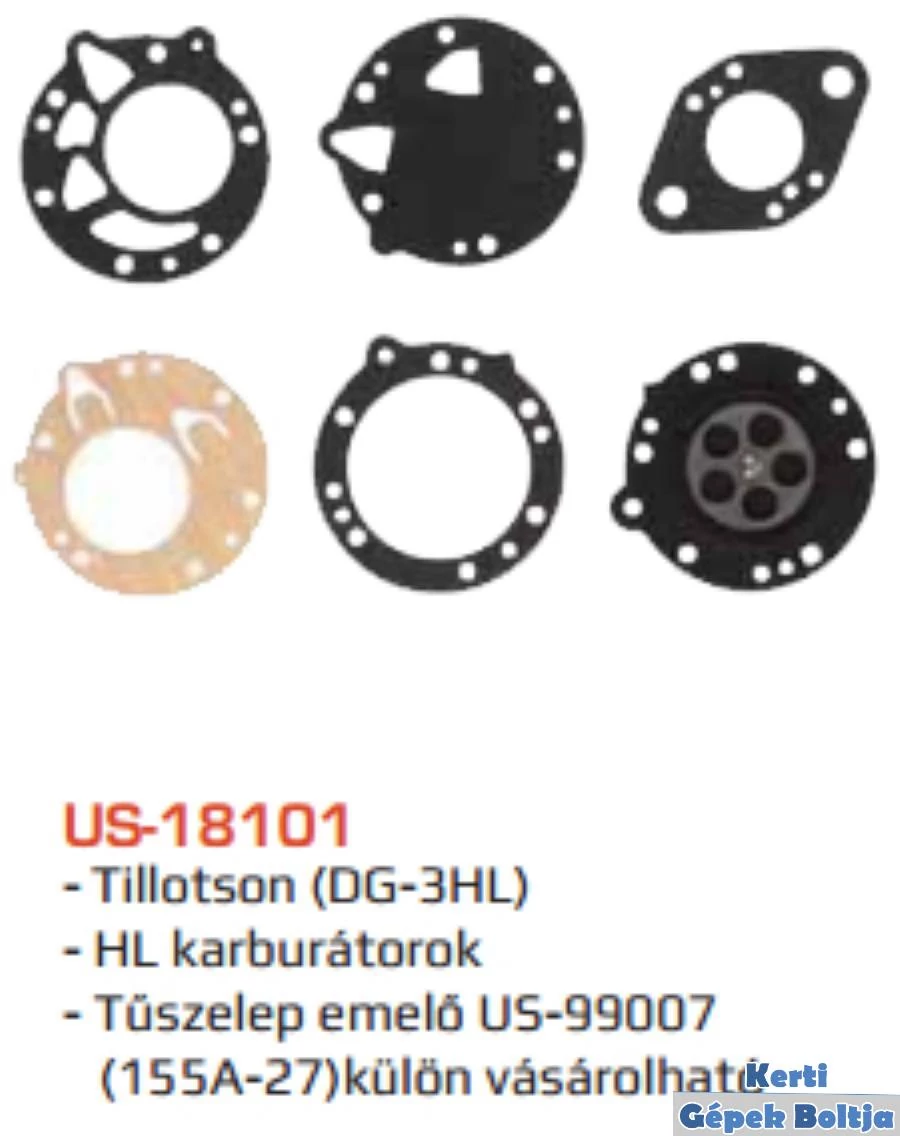Porlasztó membrán US-18101