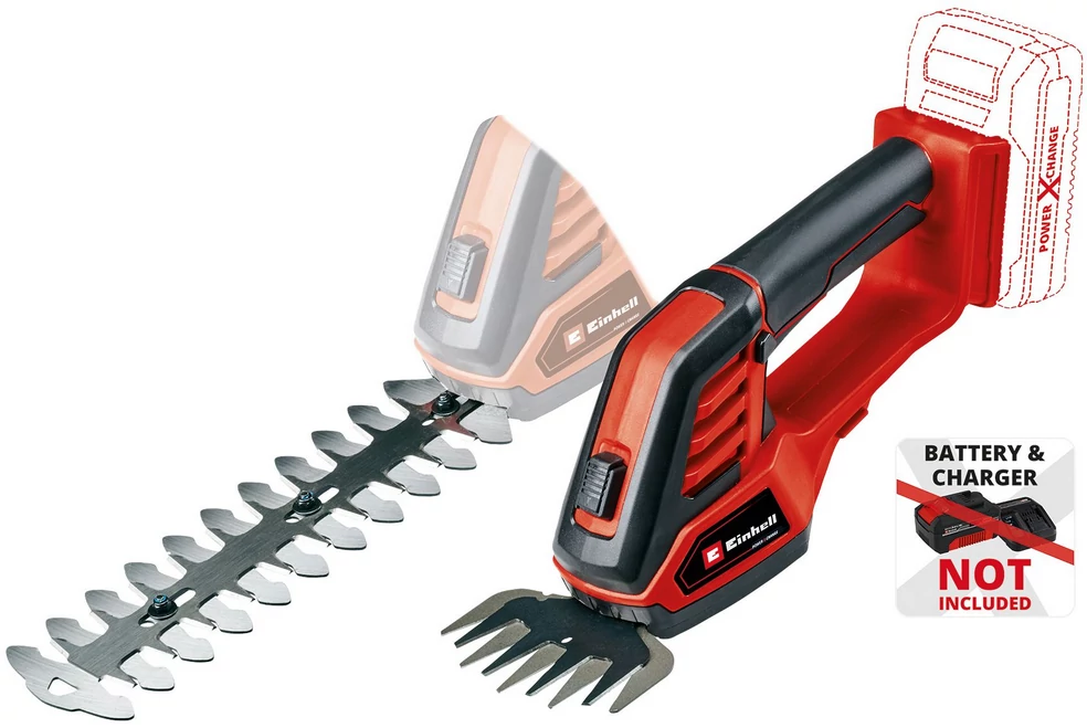Einhell GE-CG 18/100 Li - Solo akkus fű- és sövénynyíró