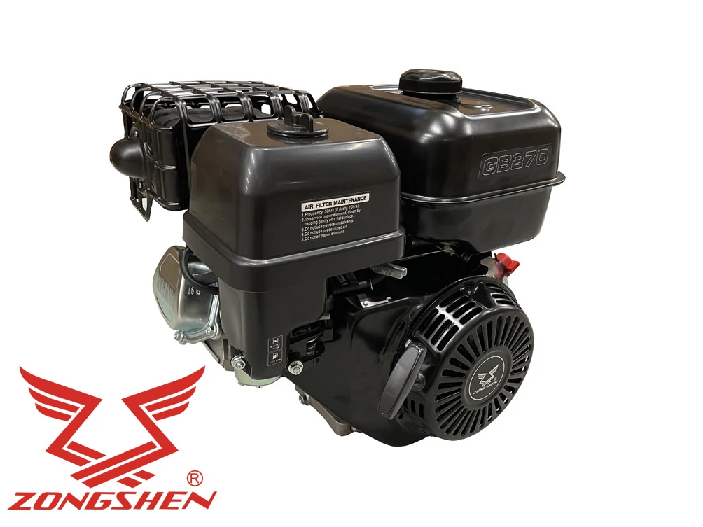 MOTOR ZONGSHEN GB270 272cc 9,0  VíZSZINTES TENGELY