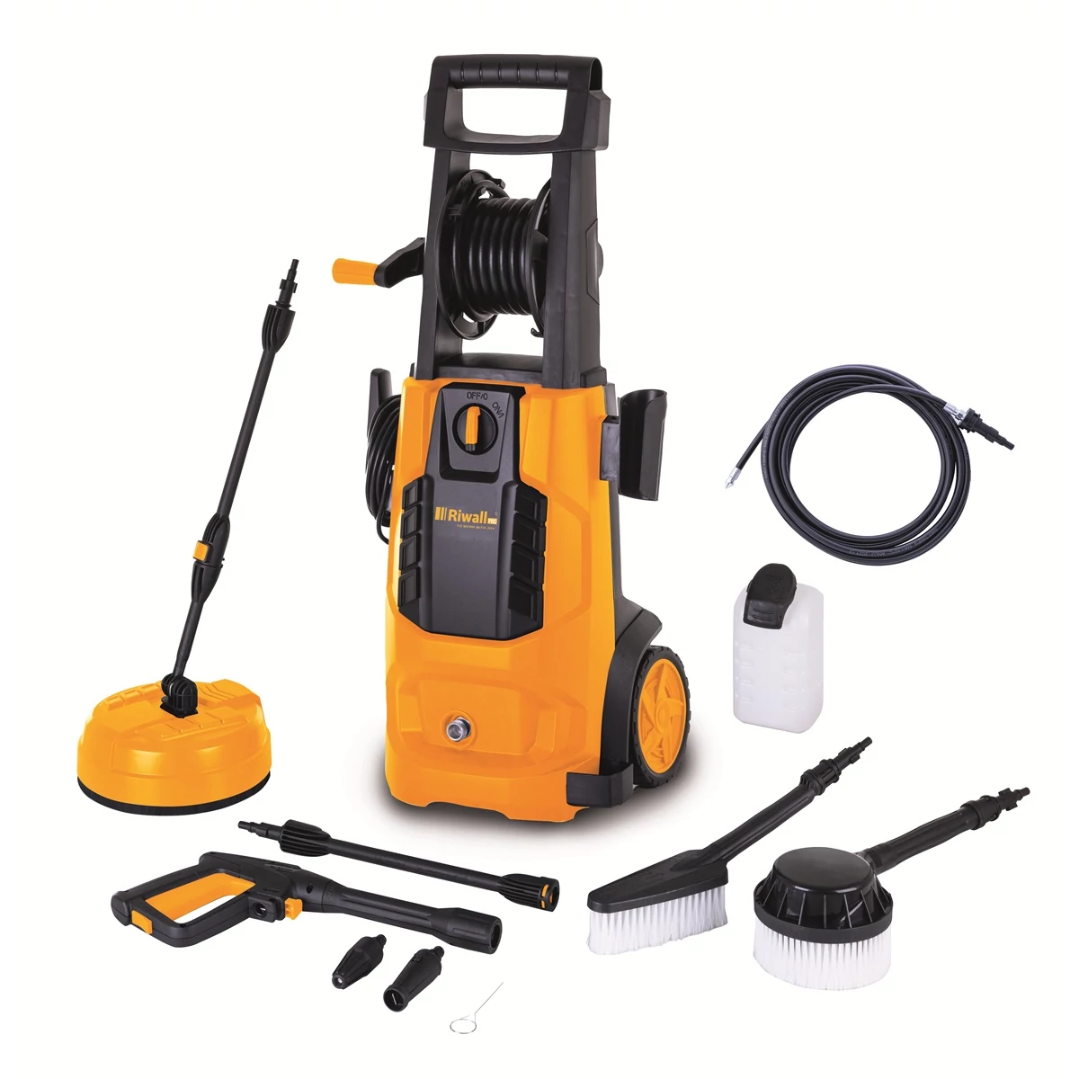Riwall PRO REPW 180 SET magasnyomású mosó 180 bar, tartozékokkal