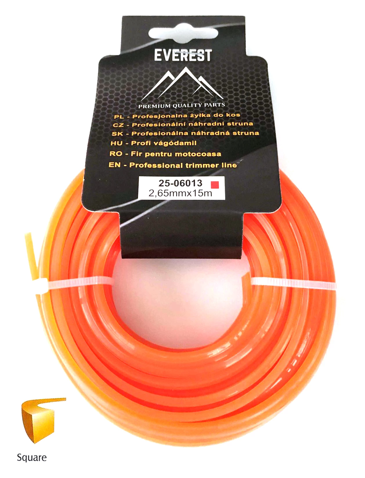 DAMIL NÉGYSZÖG 2,65mm 15M EVEREST